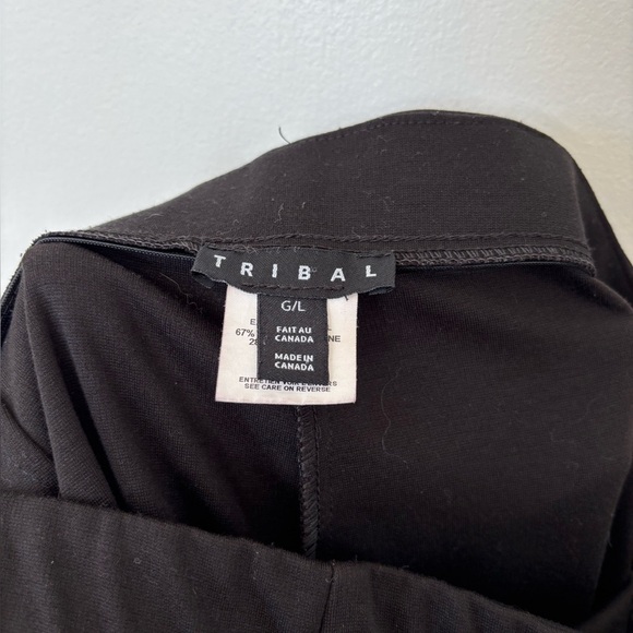 🎉4/30$🎉 Tribal Black Skinny Pants – Size Large 🖤 - Picture 3 of 4